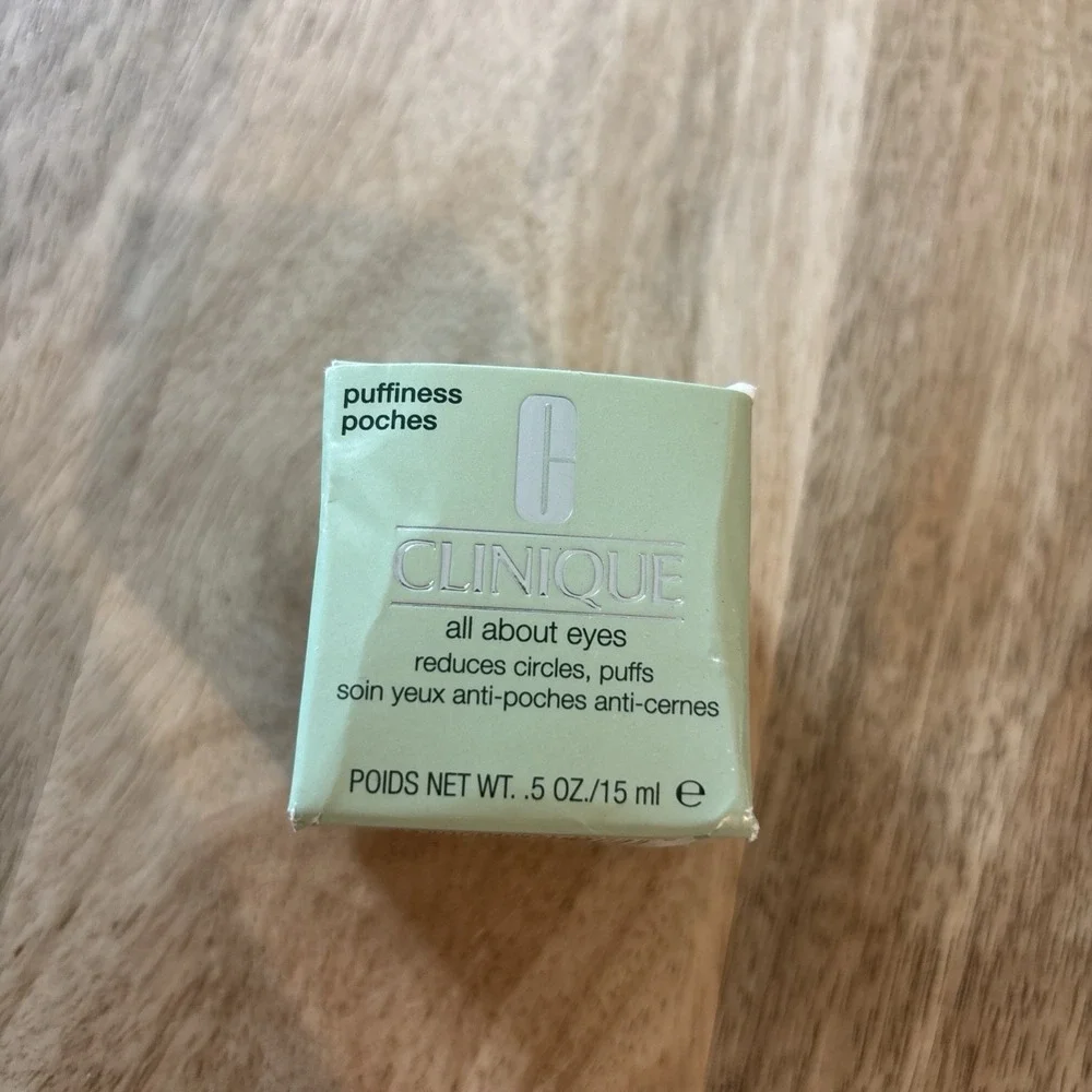 Clinique All About Eyes Rich Eye Cream 0.5 oz/15 ml - New in Box